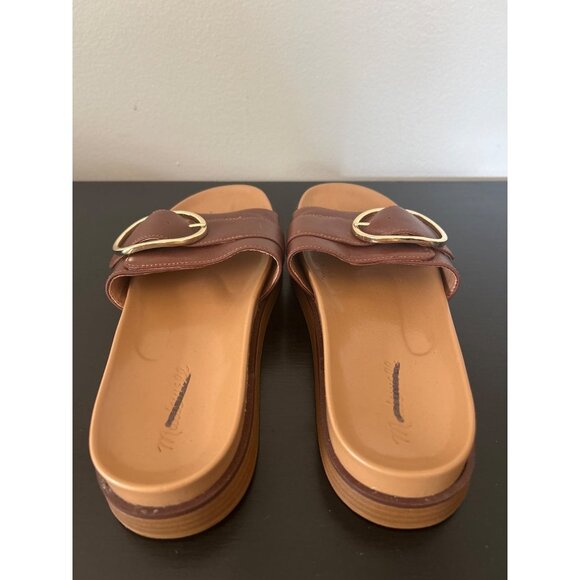 Madewell NK022 The Dayna Buckle-Strap Sandals, Size 7H - Picture 2 of 7